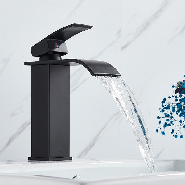 Get ready to revolutionize your bathroom with this ultra-modern single lever tap!  Crafted from premium brass and zinc alloy, this faucet is durable, long lasting and easy to install. Its ceramic valve provides precise water control and its contemporary design is sure to make a statement in any bathroom!